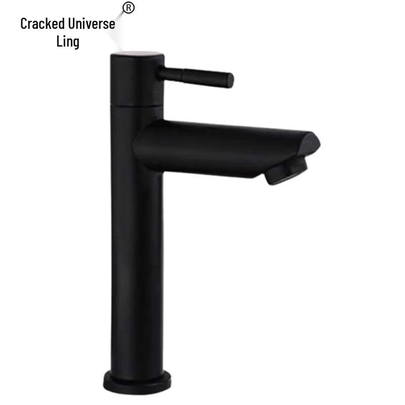 Stainless Steel Single Cold Water Basin Faucet