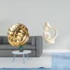 Aesthetic Yarn Ball Sculpture Ceramic Figurine Artistic Collection Ornament for Friends Living Room