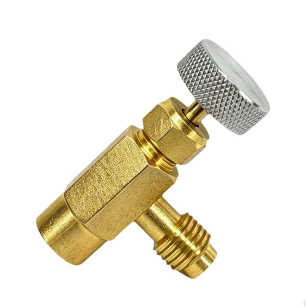 Conditioner Can Tap Adapter Professional Components R134A Dispenser Self Sealing for Car