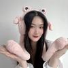 Flapping Frog Moving Earmuffs (Pink)
