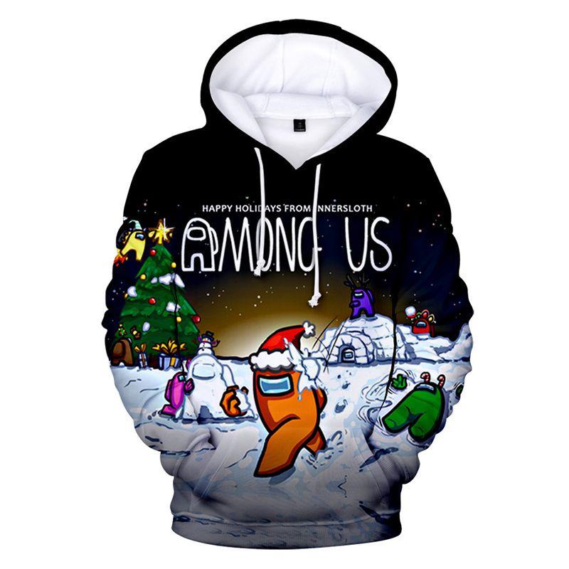 Among Us Unisex Hoodie Sweatshirt For Casual And Sports Activities