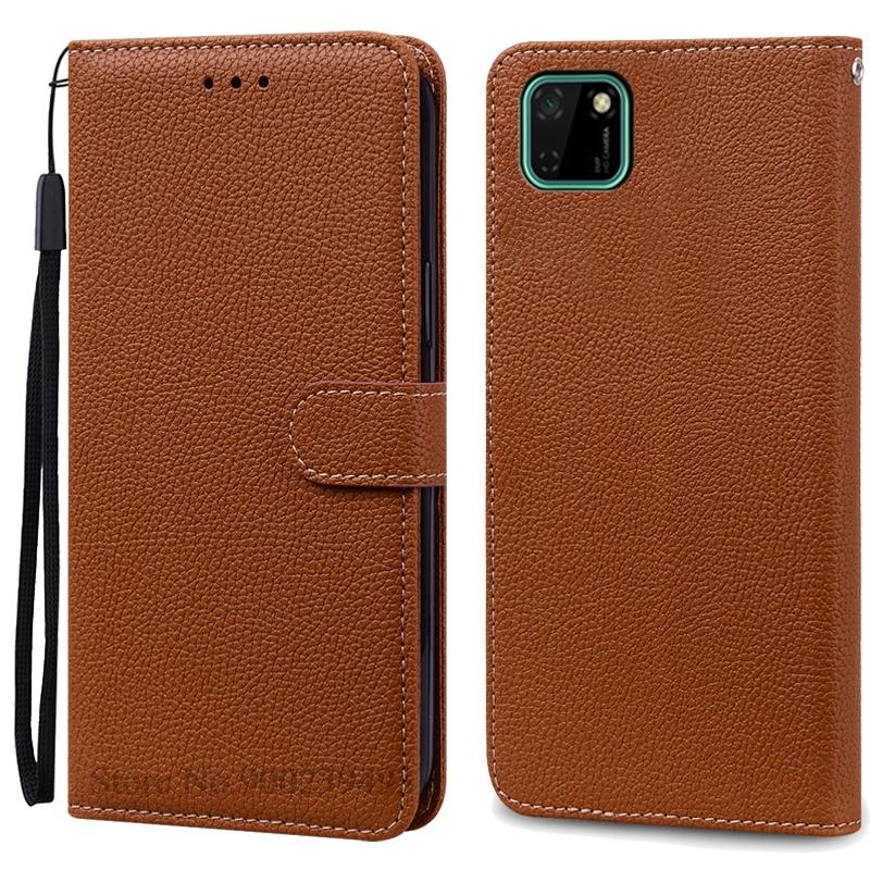 

Чехол для Honor 9S Чехол Мягкий ТПУ Силиконовый Чехол-кошелек для Honor 9S Чехол Кожаный Чехол-книжка Противоударный Coque Funda Honor 9 S Etui For Honor 9S коричневый