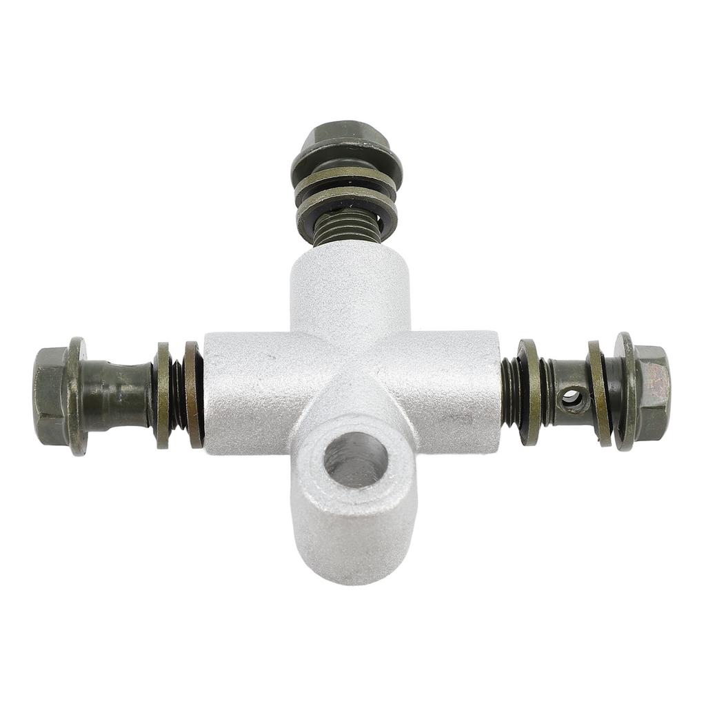 ATV Front Hydraulic Brake T Connector Coupler Brake Line 3 Way Banjo Adapter Tee Connector for ATV UTV MINI BIKE GO Kart