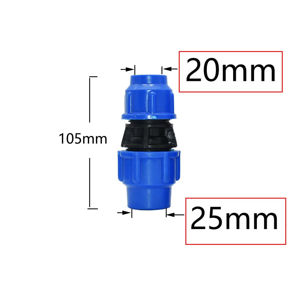 20mm/25mm/32mm/40mm/50mm PE-Rohr Schnellverbinder 90 Grad Winkel Reduzierstück Schnelle Verbindung Kunststofffittinge
