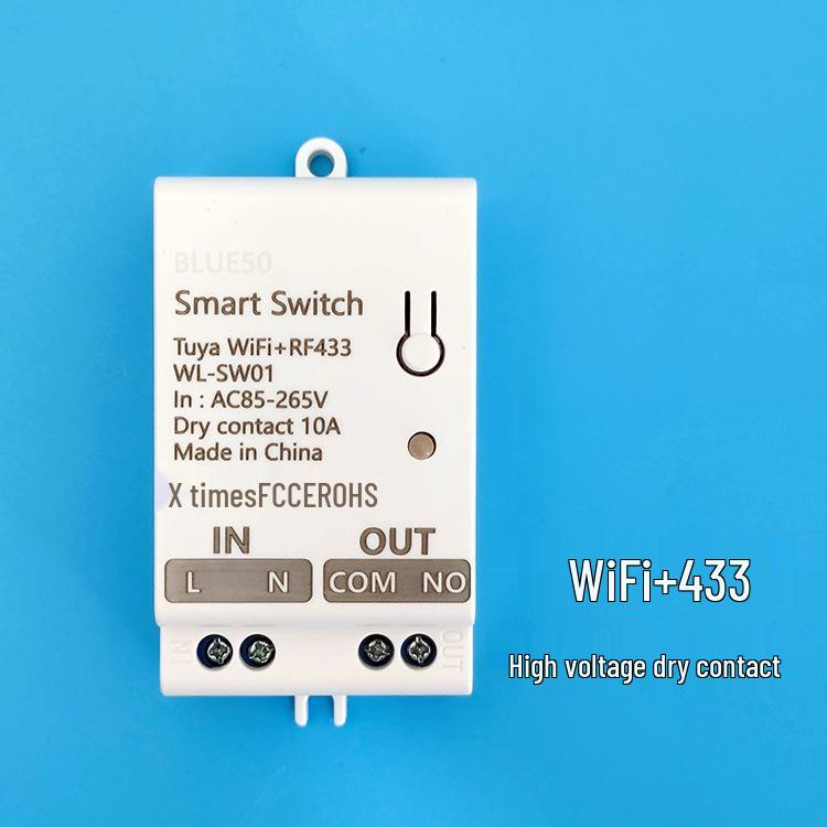 Tuya WiFi Smart Switch: Tensiune Constantă 12V/24V cu WiFi și Telecomandă 433 pentru Modificarea Încuietorii Ușii sau a Luminii