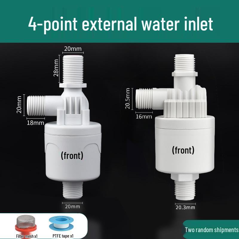 Automatyczny zawór pływakowy do regulacji poziomu wody w zbiorniku