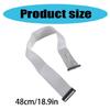 34Pin Simulated Floppy Drive Extension Cable for Simulation Floppy Drive Easy Installation Flat Ribbon Cable