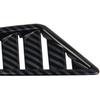 Carbon Fiber Dashboard Upper Side Air Vent Cover Trim Accessories for Mitsubishi Outlander 2022-2026