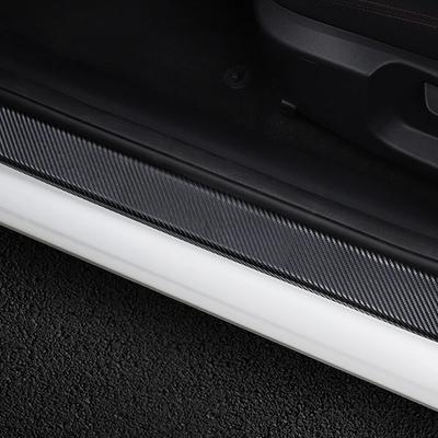 4 Piezas Pegatinas de Placa de Umbral de Puerta de Coche Accesorios para Coche Para BMW E46 E90 E92 E93 E60 F30 F10 F20 X5 E70 G05 X3 F25 G01 X4 F26 G02 X1