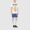 GUCCI T Shirts Men's Beige Crew Neck Moderate 548334-XJDJV-9095
