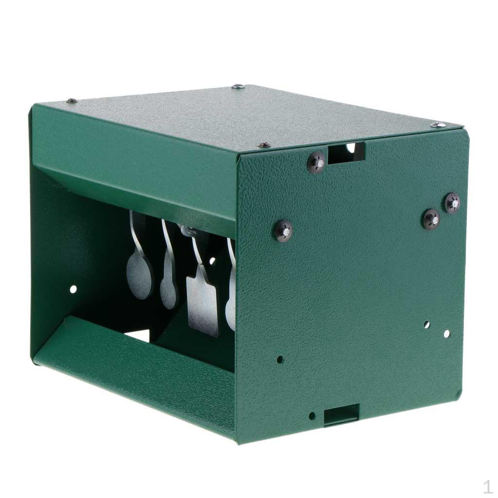 

Pellet Catcher with 5 Plate for Hunting Shooting Training Practice Green