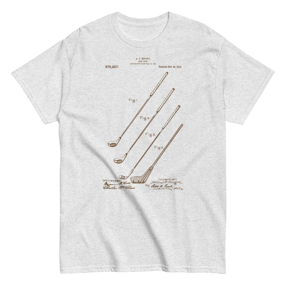 

1910 GOLF CLUB US Patent Vintage Unisex Classic T-Shirt L