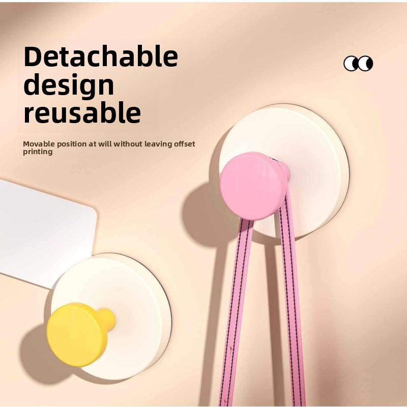 Strong Load-bearing Adhesive No-punch Dopamine Suction Cup Hooks