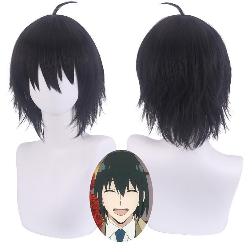 Santa Spy x Family Yor's Brother Yuri Cosplay Wig with Simulated Scalp