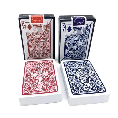 Vodotěsné PVC Hrací karty Hra Omyvatelné Puntíkované Pokerové karty Ideální pro Zábavné herní večery Společenská setkání pro přátele Párty