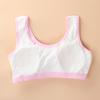 Biustonosze treningowe Dziewczyna Nastolatki Bielizna Jednolity kolor Sport Young Racerback Trening Crop Odpinany
