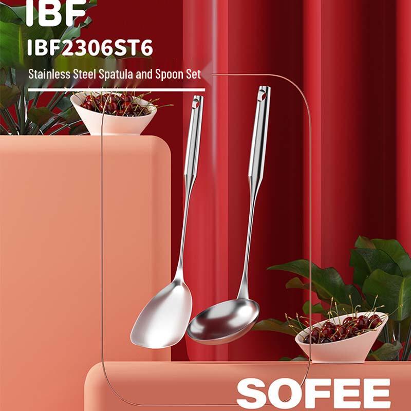 Stainless Steel Spatula & Spoon Set