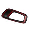 Carbon Fiber Inner Door Handle Bowl Cover Trim Kit Fit For Honda Civic
