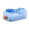 5-22L Drinking Water Bucket Driving Pure Water Tank Water Storage Carrier with Faucet for Outdoor Camping Cooking Picnic Hiking