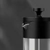 1Pc French Press Pot Thickened Borosilicate Glass Household French Press Pot Coffee Making Utensils Tea Brewer Coffee Hand Brewer