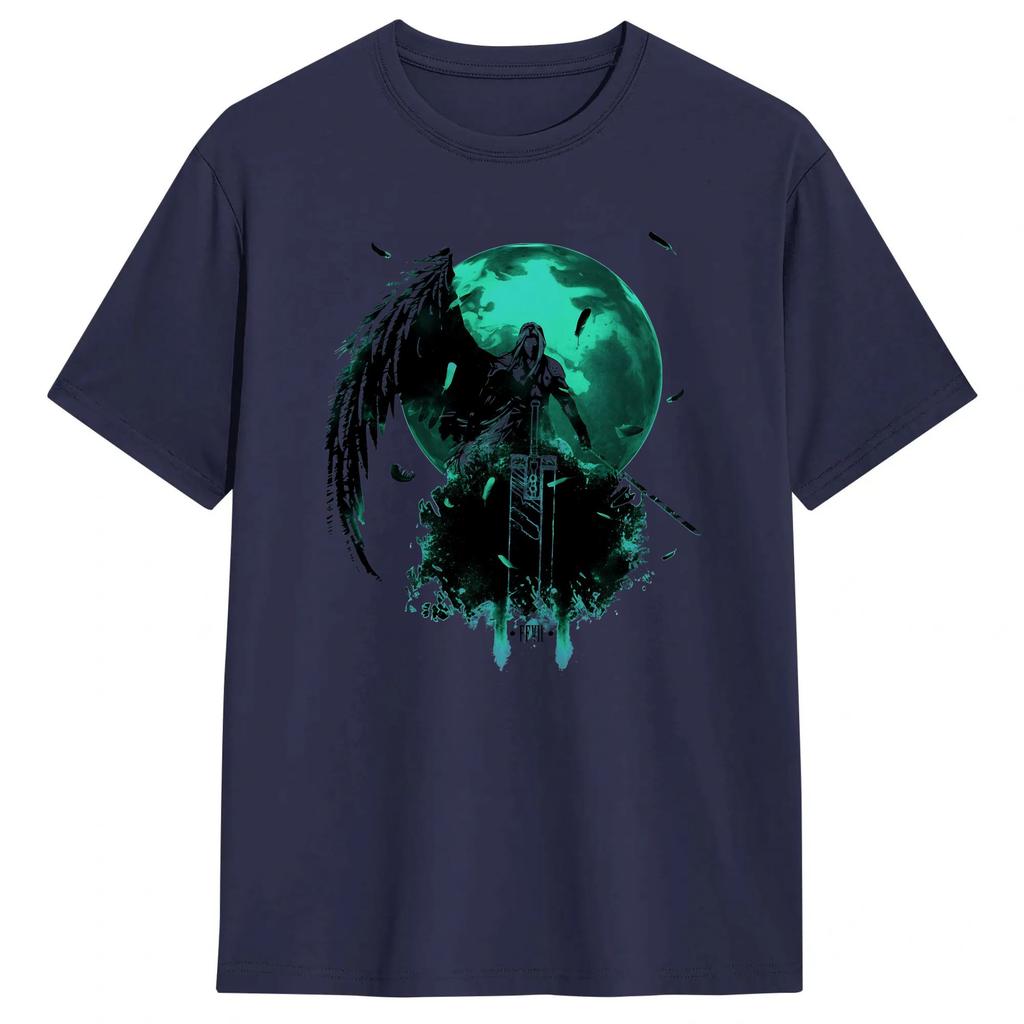 Unisex TShirts FF VII Art Casual 100 Cotton Tee Shirt Short Sleeve T Shirt O Neck Tops Printed