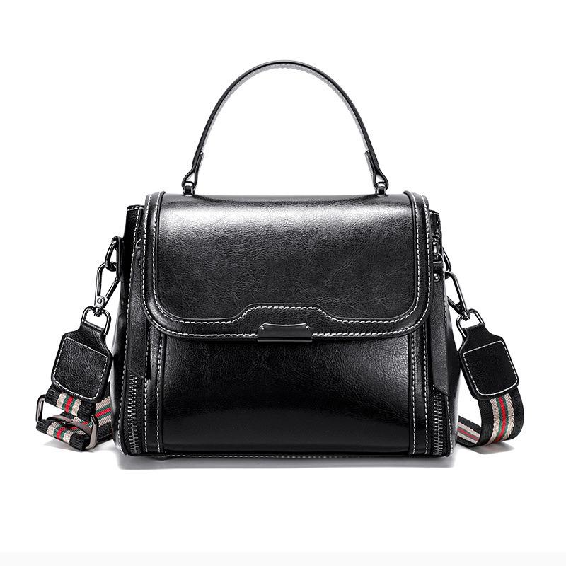 Leather women's bags women's new messenger bags women's commuter bags summer new bags portable shoulder bags women