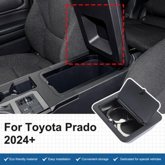 Center Armrest Box Privacy Storage Box For Toyota Land Cruiser LC250 Prado 2024+