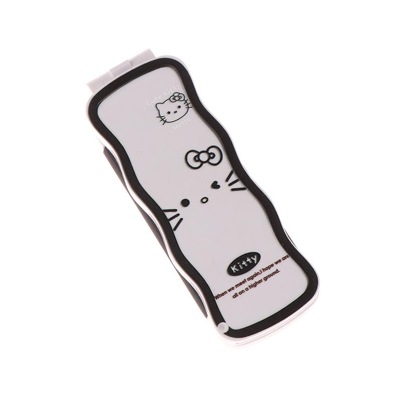 Mini Hair Brush Folding Massage Comb Head Massage Anti-Static Portable Travel Hair Brush Girl Hair Combs With Mirror
