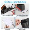 1Roll Thick Anti-Slip Mute Shoe Sole Patches For Repairing Holes Protecting Soles Suitable For High Heels And Sports Shoes