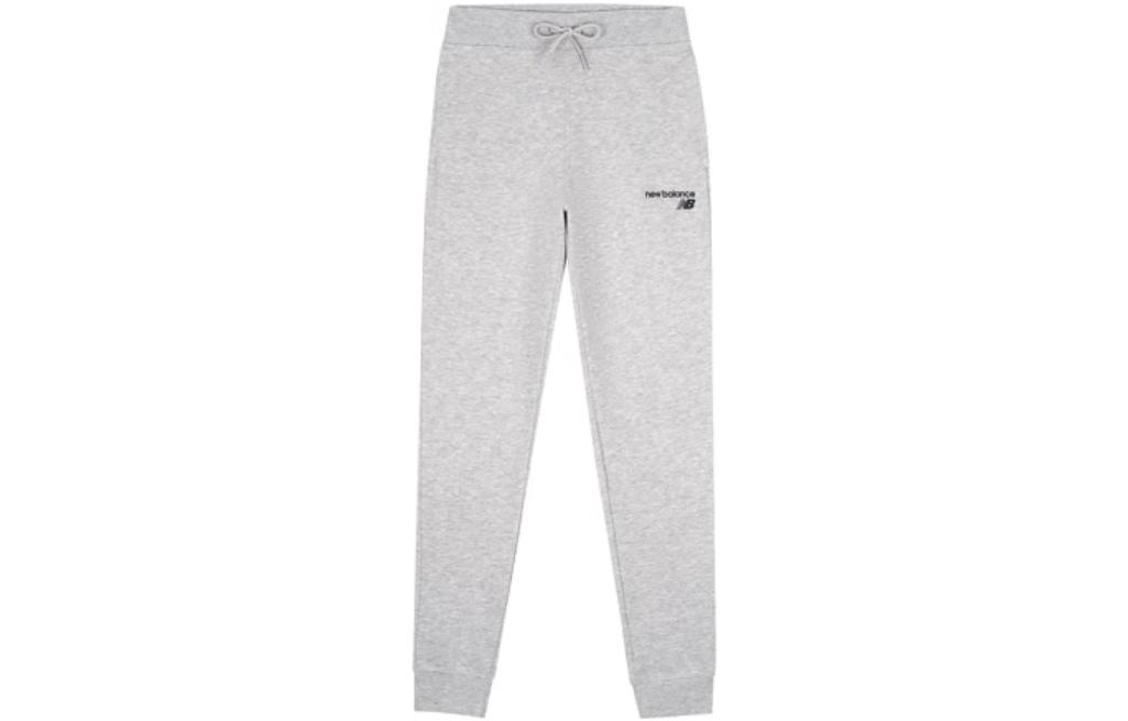

New Balance Knitted Sweatpants Men s Gray Moderate Cuffed Pants MP03904-AG XXL