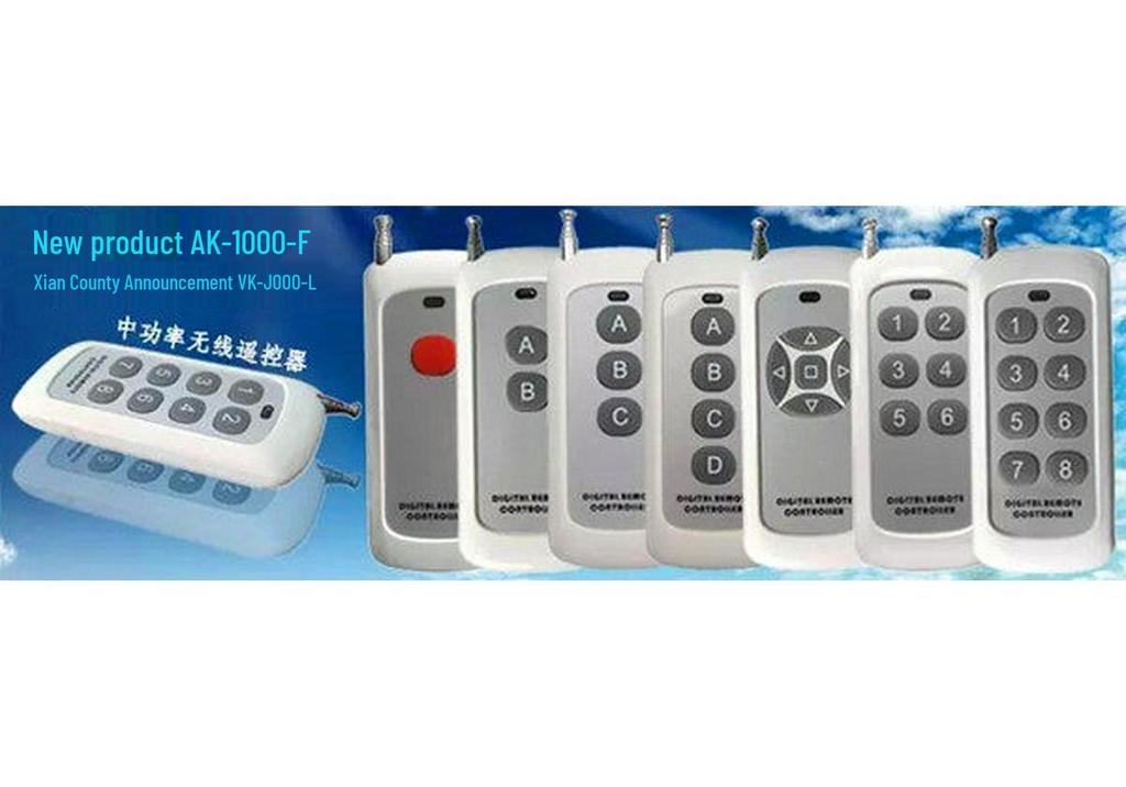 Smart 220V Remote Control Switch for Lights & Lamps with Enhanced Long-Distance Remote