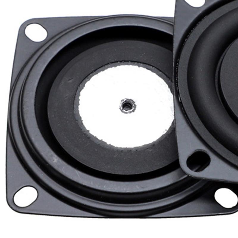 2PCS 53mm Speakers Passive Bass Woofer Diaphragm Vibrating Plate Loudspeakers for Superiorsly Auditory Sound