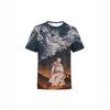 Attack on Titan 3D Printed T-Shirt, Anime Graphic Tee, Breathable Polyester Short Sleeve, Casual Streetwear Tops for Men Women