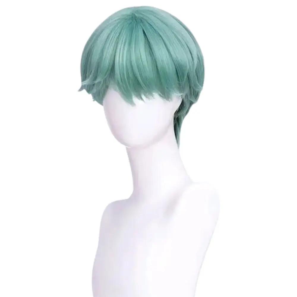 Kpop Demon Hunters Saja Boys Jinu Baby Abby Mystery Romance Cosplay Wig for Men Hair With Free Wig Cap Halloween Accessories