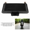 125ml Chłodnica Oleju Układ Chłodzenia Oleju Silnikowego Radiator Zestaw do Silnika GY6 100CC‑150CC Czarny