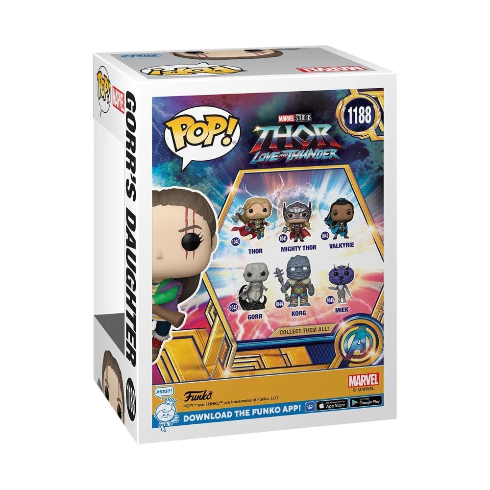 Funkoweb Walmart Funko Marvel Love and Thunder Daughter Figure [SDCC Exclusive] POP! Thor Gorr's