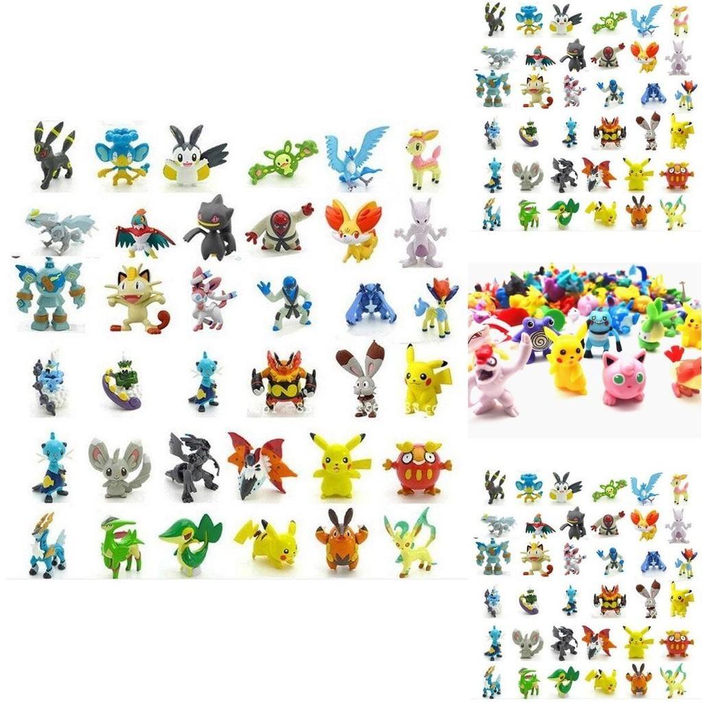 24 Adorable Pokemon Figures For Collectors And Fans 2-3cm Size