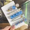 New Fashion Girls Pearl Crystal Hair Clips Set For Women Hair Barrettes Trendy Geometric Hairpins Headwear Hair Accessories Gift