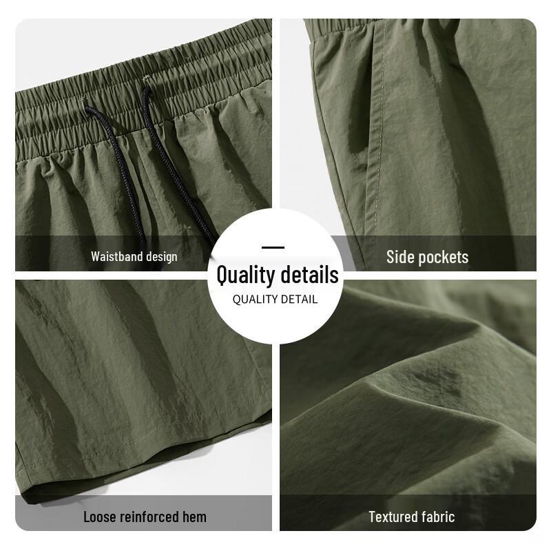 Fingercroxx IT Men's Mountain-Style Breathable Shorts