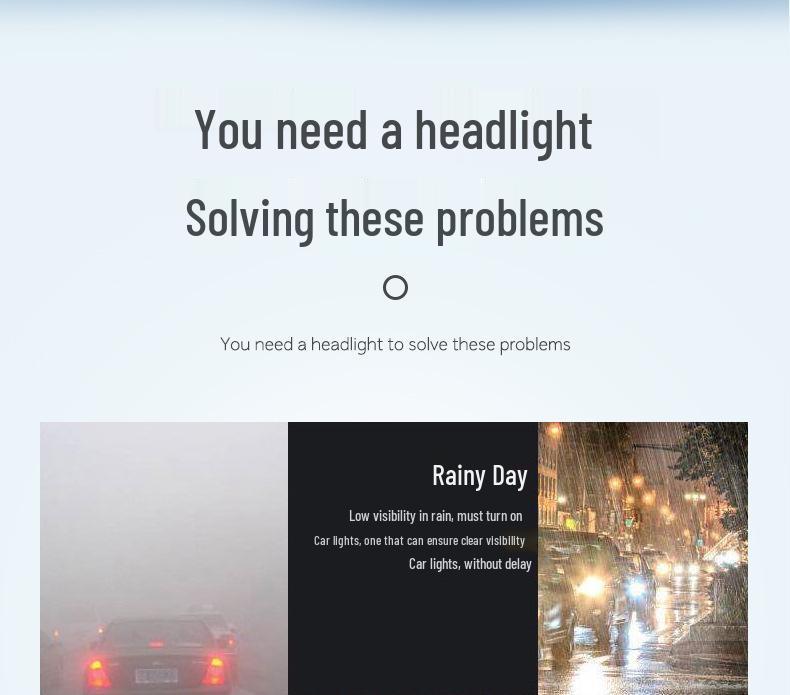 LED Matrix Headlight Assembly with Blue LED and Running Horse Design for 14-16 Nissan X-Trail