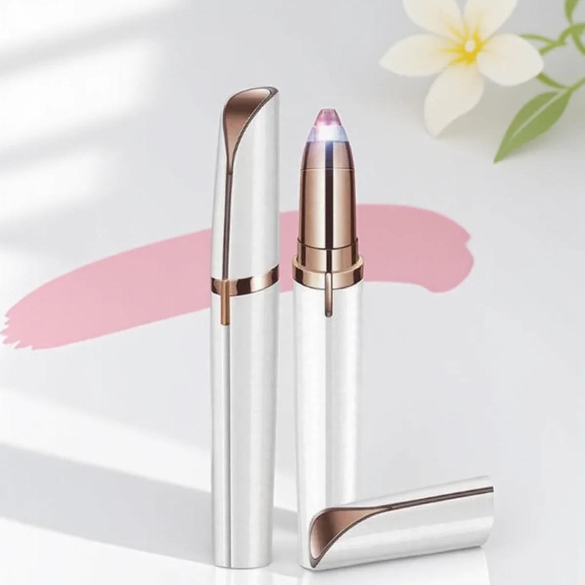 

Мини триммер для бровей, перезаряжаемый через USB, безболезненный, бритва для удаления волос на лице, эпилятор, набор для женщин, инструмент для макияжа