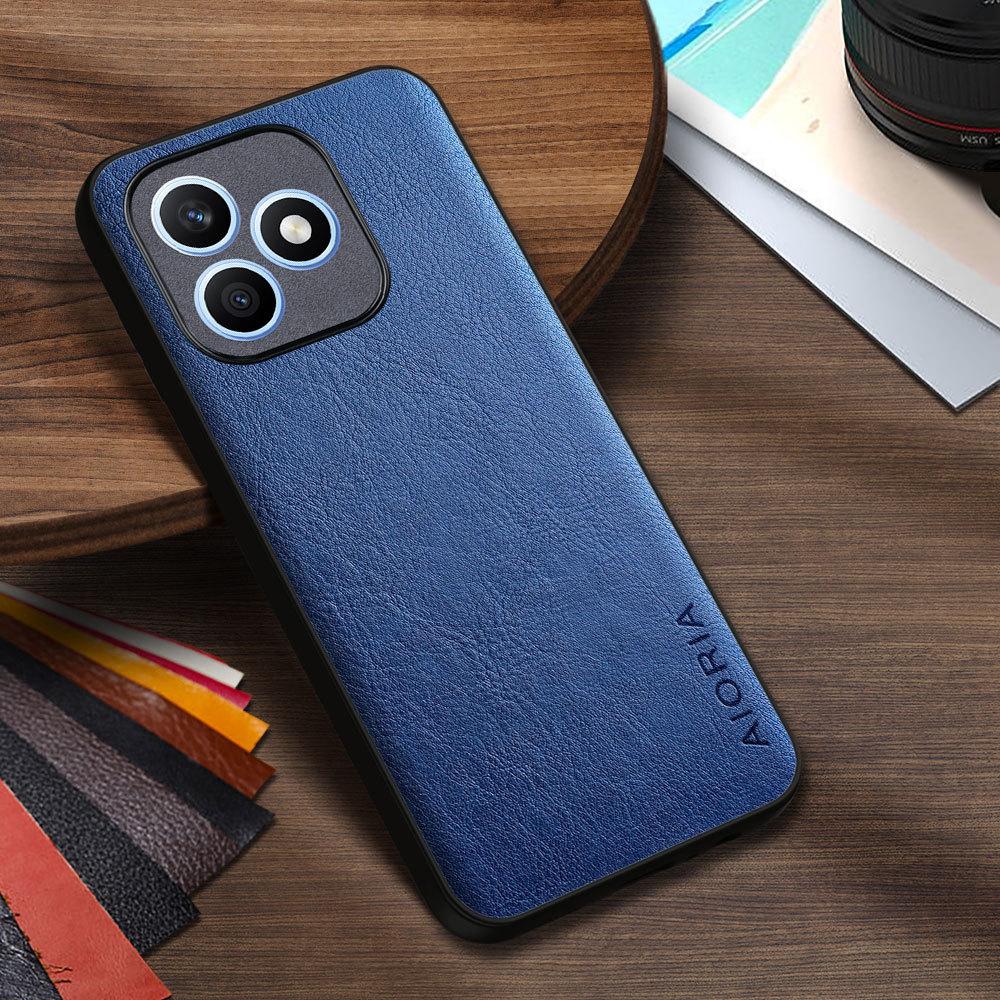 Luxury PU Leather Case for Honor X6D X7D X8D X9D  Business Solid Color Design Phone Cover Soft TPU&Hard PC