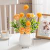 Artificial Flower Scented Lotus For Home Decoration Fake Flowers For Dining Table And Living Room Small Ornaments