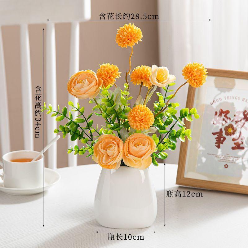 Artificial Flower Scented Lotus For Home Decoration Fake Flowers For Dining Table And Living Room Small Ornaments