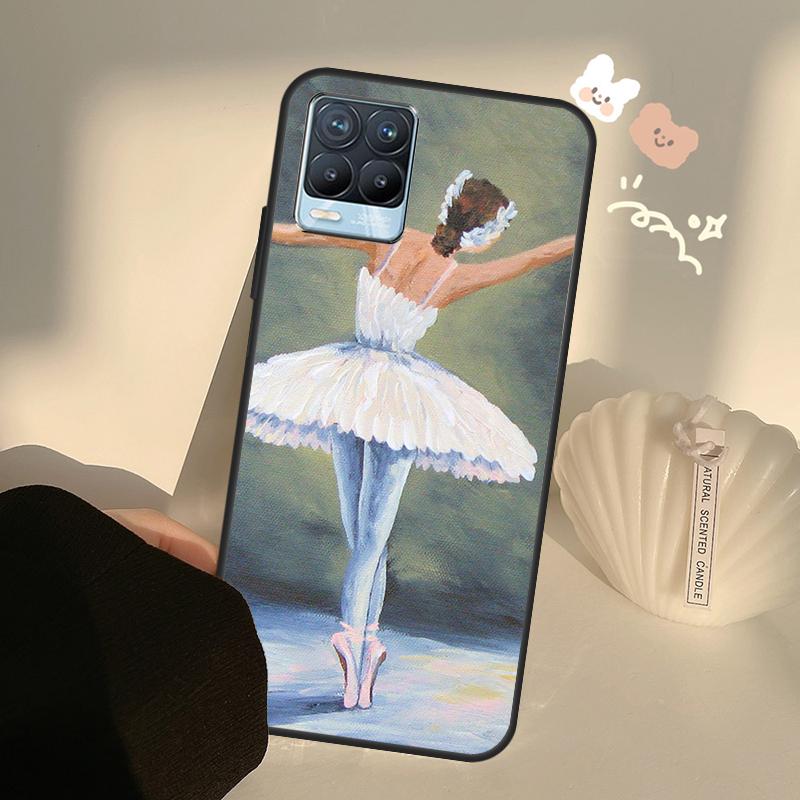 Gymnastik Ölgemälde Für Realme 8 9 Pro Plus GT Neo 2 GT Master 9i 8i Handyhülle Für OnePlus 9 10 Pro 9R Nord2