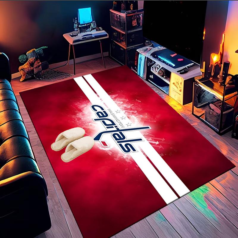 Washington Team Spirit Area Rug Suitable for Indoor And Outdoor,Carpets for Kitchens, Homes, Offices, Living Rooms,Home Decor,Christmas Gift