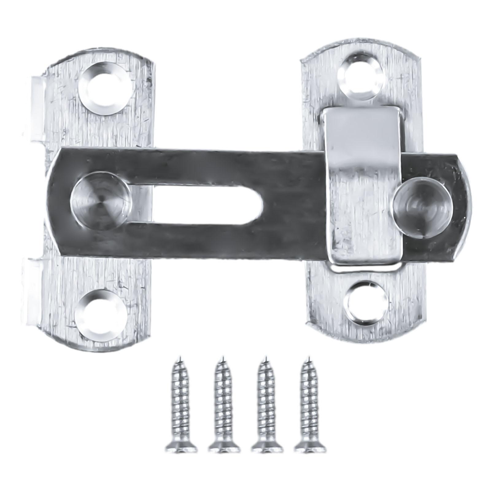 Home Hasp Latch Lock Home Security Security Supplies Stainless Steel For Window Cabinet Fitting Sliding Door Lock Smart Strong