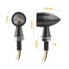 Motorcycle LED Turn Signal Light Bullet Clignotant Moto Flasher Lamp Mini LED Turn Signal Lights 12V 8mm Moto Indicator Blinker