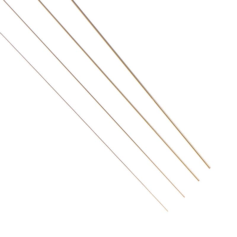 100PCS For Edm Drilling Machine Wire Cutting Accessories Consumables Single Hole 0.3/0.5/0.8/1.0*400 Brass Copper Tube