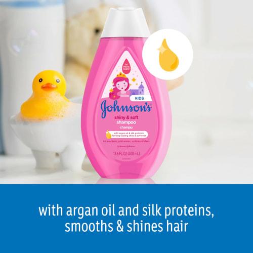 Johnson Johnson Kids Shiny Soft Shampoo 400ml